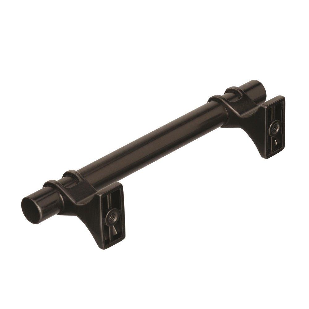 Davenport 3-3/4 in (96 mm) Center-to-Center Gunmetal Cabinet Pull 