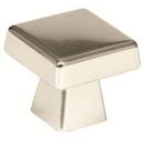 Amerock Polished Nickel 1-1/2 in. Cabinet Knob 