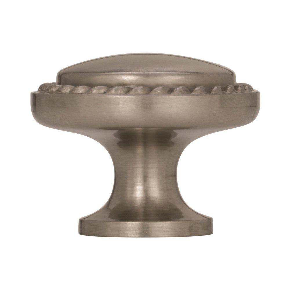 Amerock Satin Nickel Allison Value 1-3/16 in (30 mm) Diameter Satin Nickel Cabinet Knob 