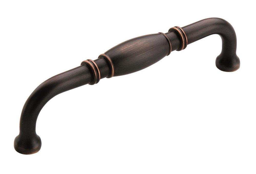 Amerock Oil Rubbed Bronze Granby 5-1/16 in (128 mm) Center-to-Center Oil-Rubbed Bronze Cabinet Pull 