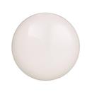 Allison Value 1-1/2 in (38 mm) Diameter White Cabinet Knob 