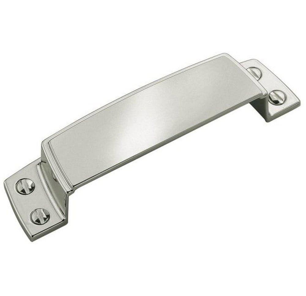 Amerock Polished Nickel 3-1/2 in. Center-to-Center Cup Pull 