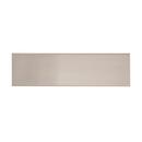Amerock Satin Nickel Edge Pull 5-1/16 in (128 mm) Center-to-Center Satin Nickel Cabinet Pull 