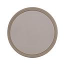 Oberon 1-3/8 in (35 mm) Diameter Satin Nickel/Frosted Cabinet Knob 