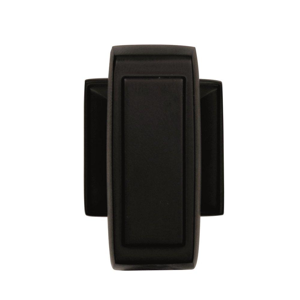 Amerock Black Bronze Mulholland 1-1/4 in (32 mm) Length Black Bronze Cabinet Knob 