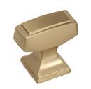 Amerock Golden Champagne 1/2 in. Knob 