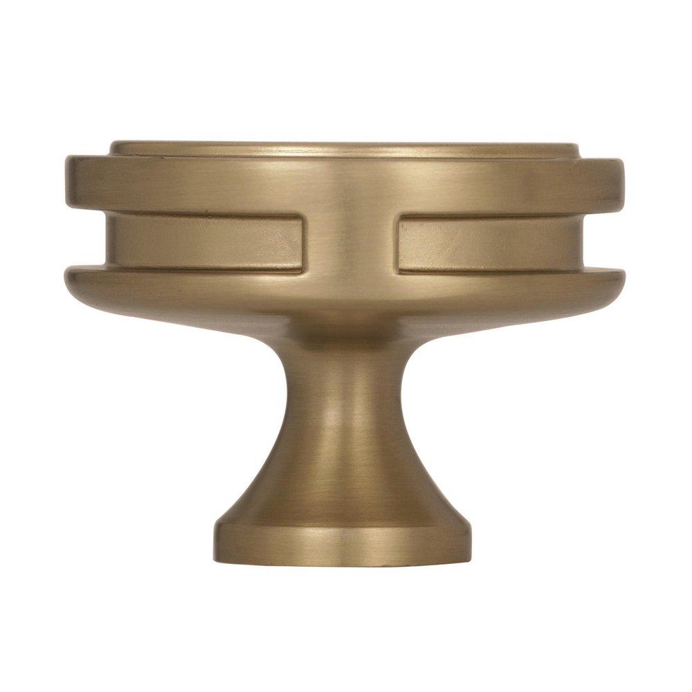 Oberon 1-3/4 in (44 mm) Diameter Golden Champagne Cabinet Knob 