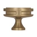 Oberon 1-3/4 in (44 mm) Diameter Golden Champagne Cabinet Knob 