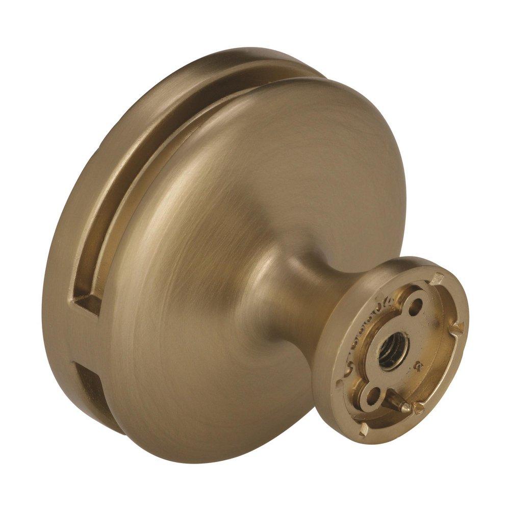 Oberon 1-3/4 in (44 mm) Diameter Golden Champagne Cabinet Knob 