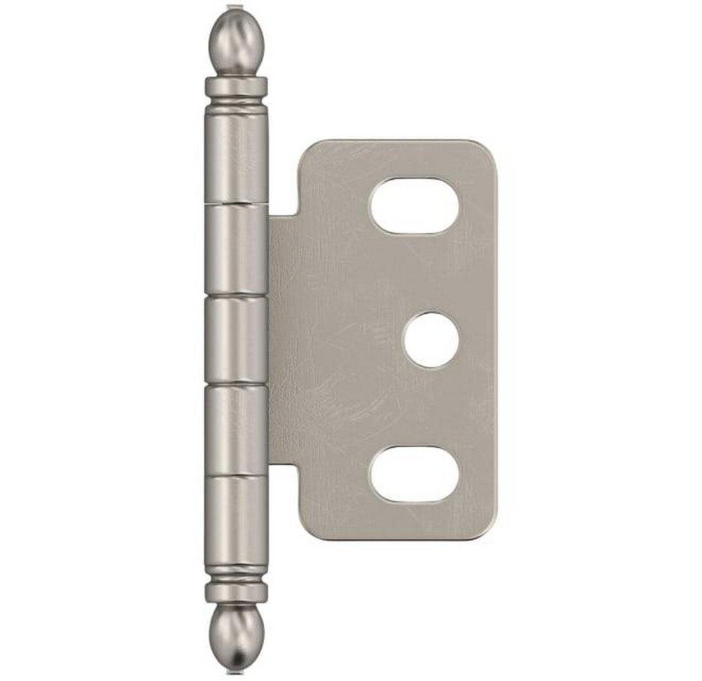 Amerock Satin Nickel 1-7/16 in. Hinge 