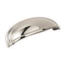 Amerock Polished Nickel 3 & 4 in. Center-to-Center Cup Pull 