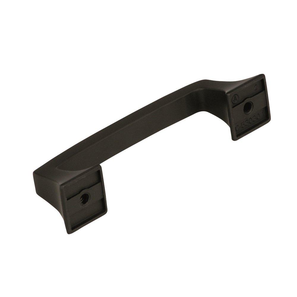 Amerock Black Bronze Mulholland 3 in (76 mm) Center-to-Center Black Bronze Cabinet Pull 