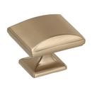 1-1/4 in. Cabinet Knob in Golden Champagne