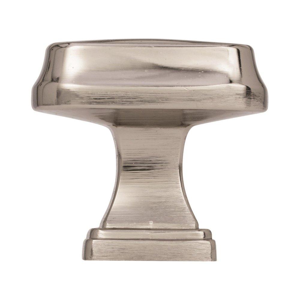 Amerock Polished Nickel Revitalize 1-1/4 in (32 mm) Length Polished Nickel Cabinet Knob 