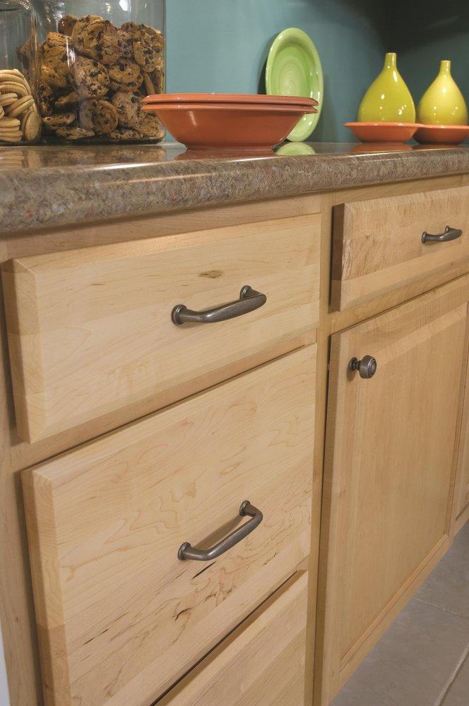 Kane 3 in (76 mm) Center-to-Center Weathered Nickel Cabinet Pull 