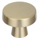 1-5/8 in. Round Cabinet Knob in Golden Champagne