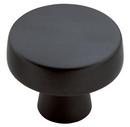 1-5/8 in. Round Cabinet Knob in Black Bronze