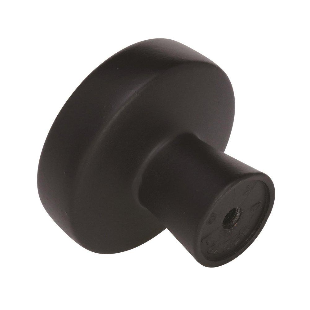 Amerock Black Bronze Blackrock 1-5/8 in (44 mm) Diameter Black Bronze Cabinet Knob 
