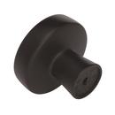 Amerock Black Bronze Blackrock 1-5/8 in (44 mm) Diameter Black Bronze Cabinet Knob 