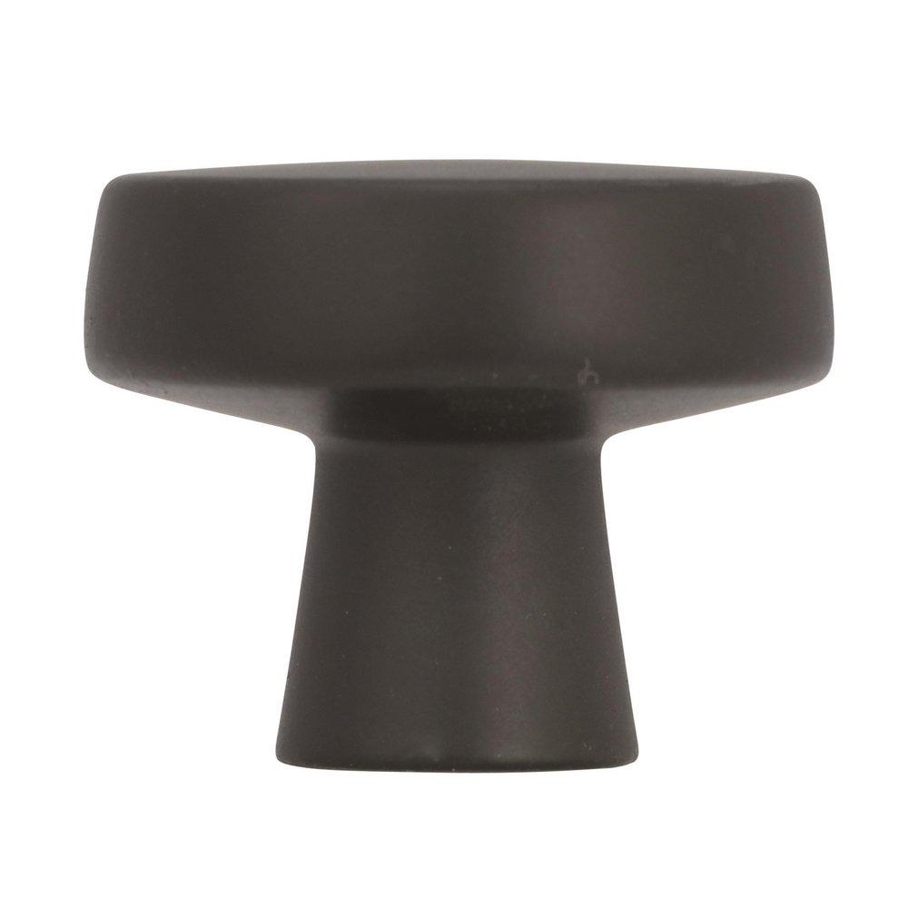 Amerock Black Bronze Blackrock 1-5/8 in (44 mm) Diameter Black Bronze Cabinet Knob 