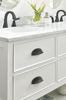 Ashby 4 in (102 mm) & 3 in (76 mm) Center-to-Center Oil-Rubbed Bronze Cabinet Cup Pull 