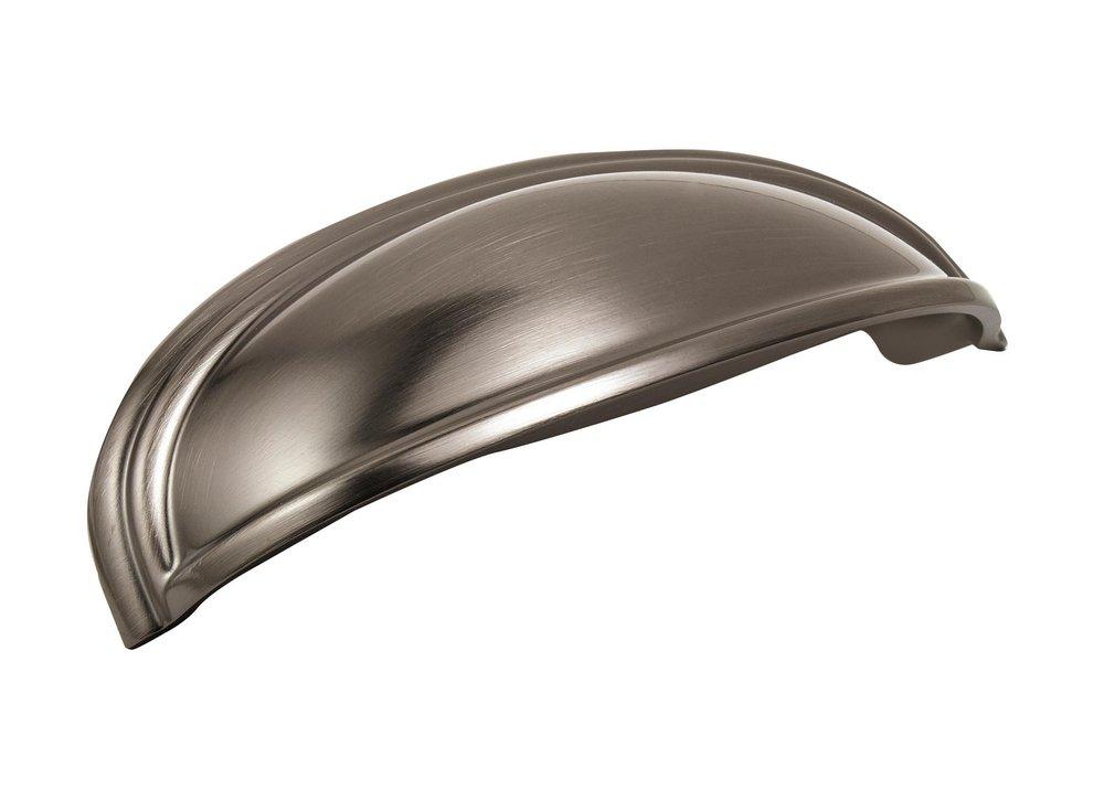 Ashby 4 in (102 mm) & 3 in (76 mm) Center-to-Center Gunmetal Cabinet Cup Pull 