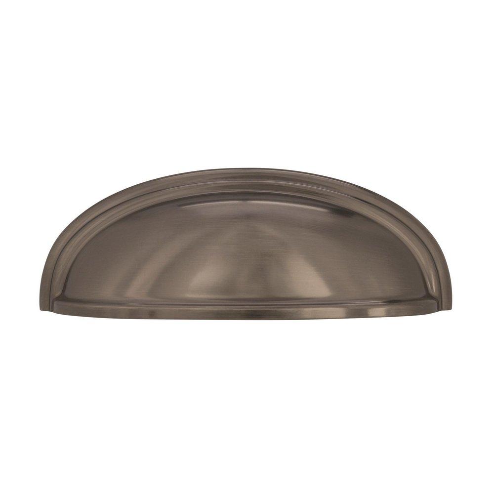 Ashby 4 in (102 mm) & 3 in (76 mm) Center-to-Center Gunmetal Cabinet Cup Pull 
