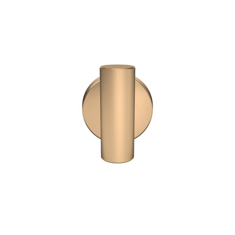 Arrondi Single Robe Hook in Brushed Bronze/Golden Champagne 