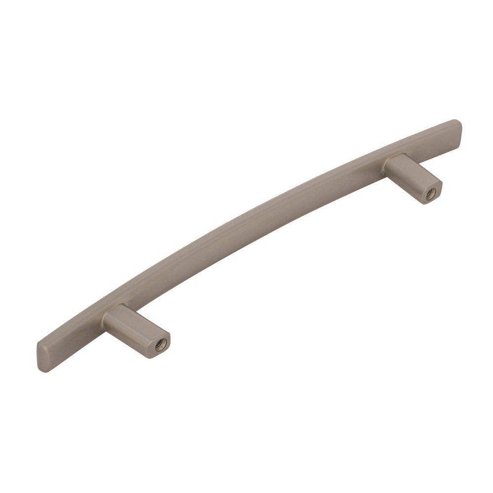 Amerock Satin Nickel Cyprus 5-1/16 in (128 mm) Center-to-Center Satin Nickel Cabinet Pull 