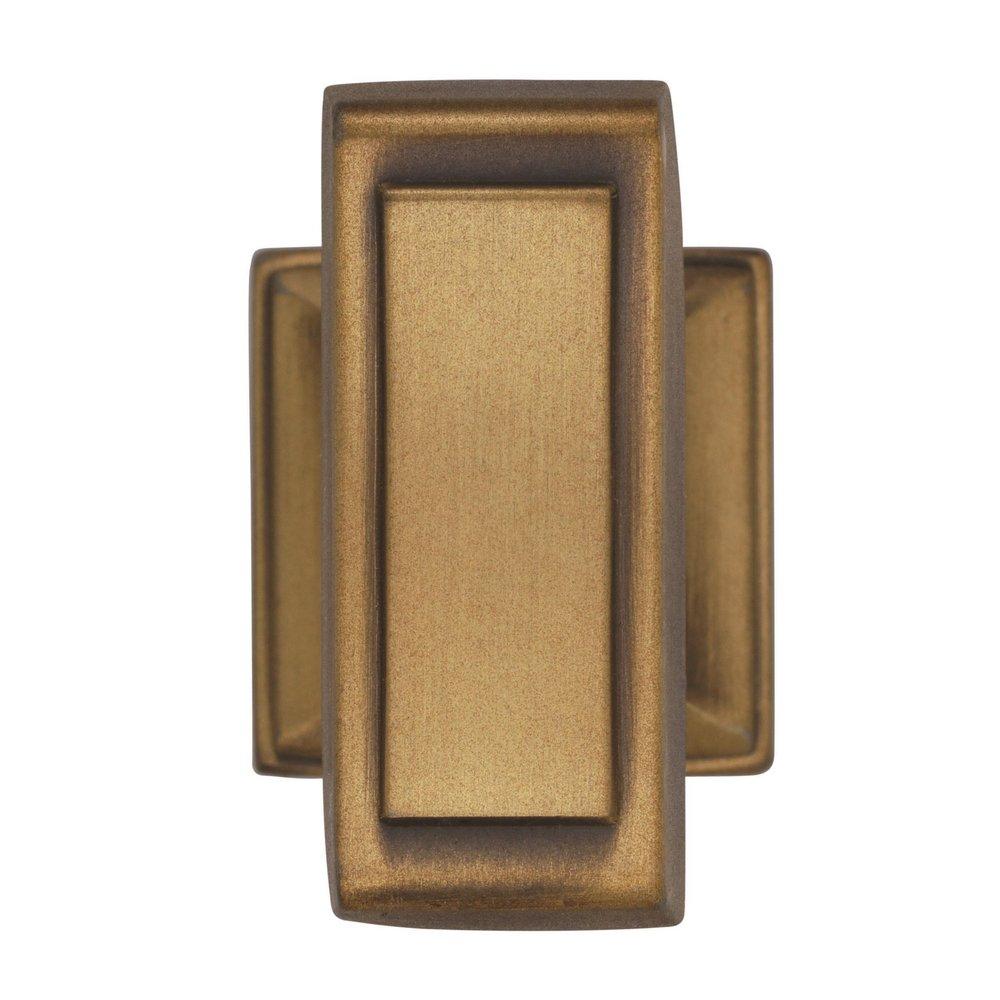 Amerock Gilded Bronze Mulholland 1-1/4 in (32 mm) Length Gilded Bronze Cabinet Knob 