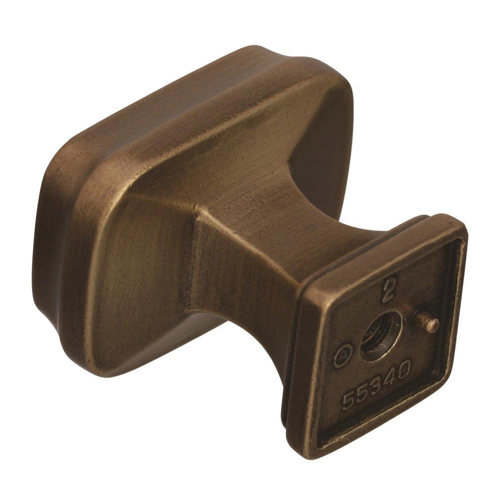 Amerock Gilded Bronze Revitalize 1-1/4 in (32 mm) Length Gilded Bronze Cabinet Knob 