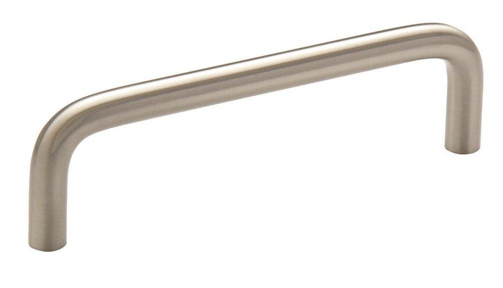 Amerock Satin Nickel Allison Value 3-3/4 in (96 mm) Center-to-Center Satin Nickel Cabinet Pull 
