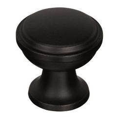 1-3/16 in. Cabinet Knob in Black Bronze