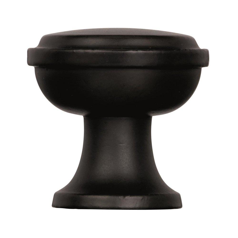Amerock Black Bronze Westerly 1-3/16 in (30 mm) Diameter Black Bronze Cabinet Knob 