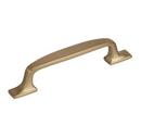3-3/4 in. Center-to-Center Cabinet Pull in Golden Champagne