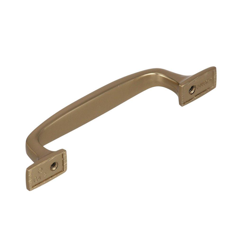 Highland Ridge 3-3/4 in (96 mm) Center-to-Center Golden Champagne Cabinet Pull 