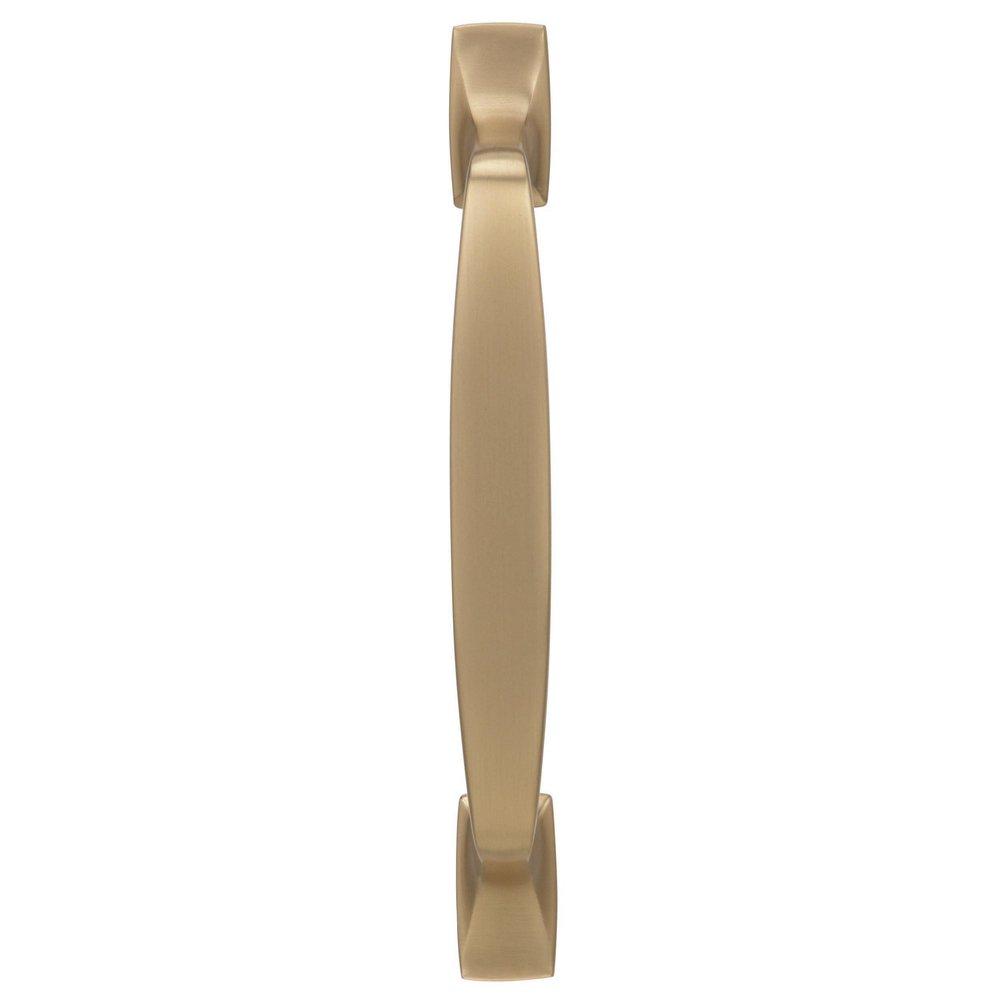 Highland Ridge 3-3/4 in (96 mm) Center-to-Center Golden Champagne Cabinet Pull 
