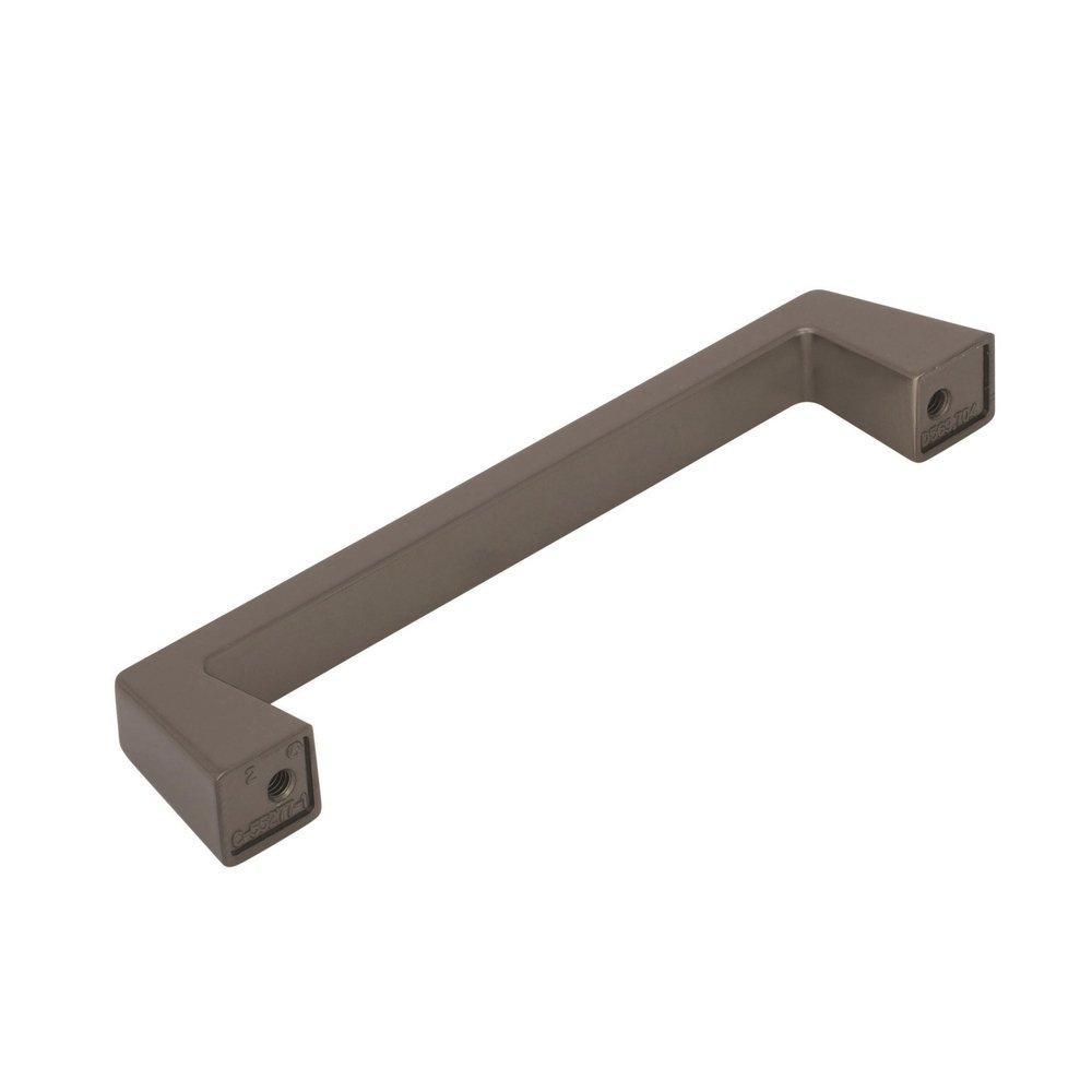 Amerock Gunmetal Blackrock 5-1/16 in (128 mm) Center-to-Center Gunmetal Cabinet Pull 