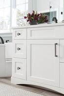 Amerock Gunmetal Blackrock 5-1/16 in (128 mm) Center-to-Center Gunmetal Cabinet Pull 