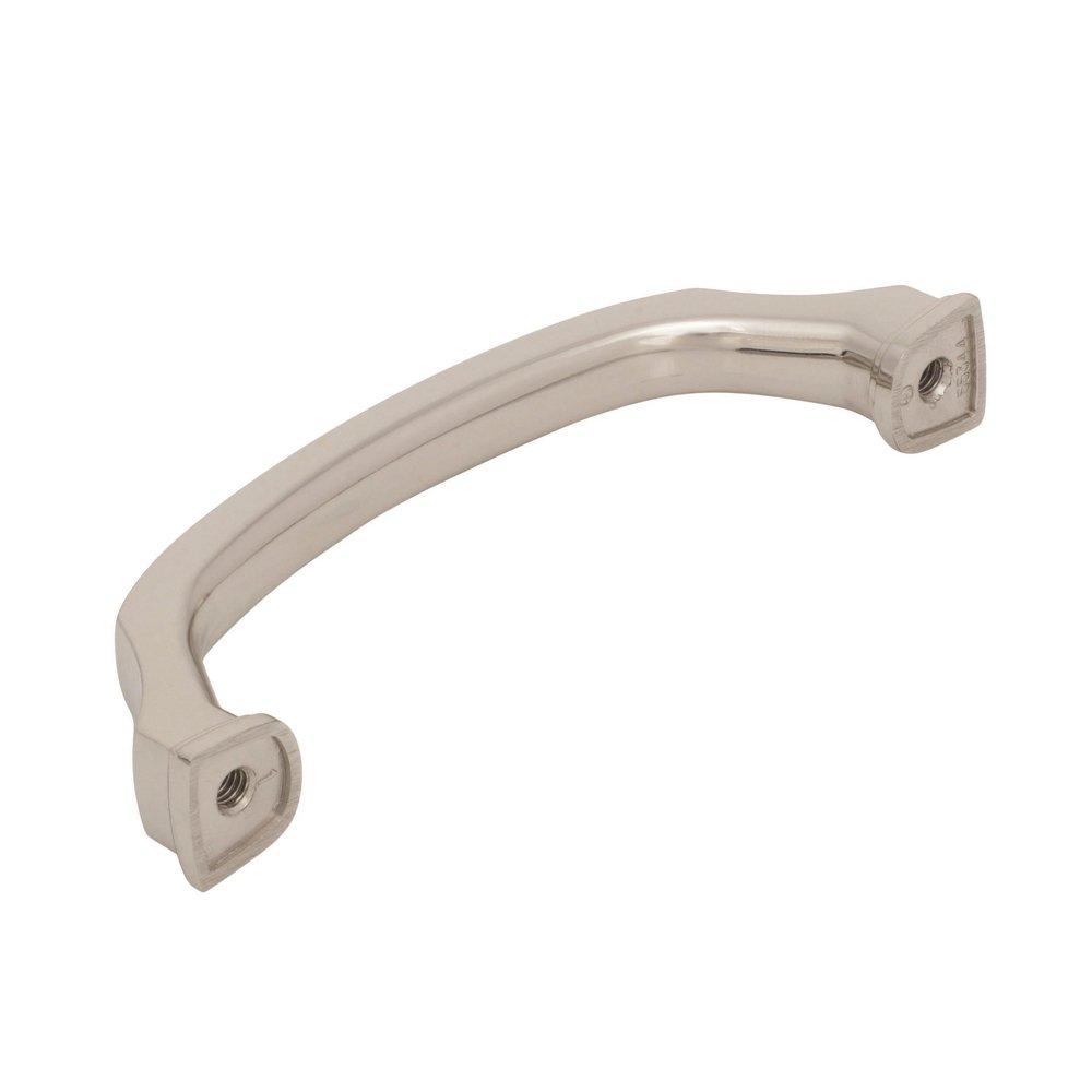 Amerock Polished Nickel Revitalize 3-3/4 in (96 mm) Center-to-Center Polished Nickel Cabinet Pull 
