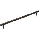 Amerock Black Bronze 18 in. Center-to-Center Appliance Pull 