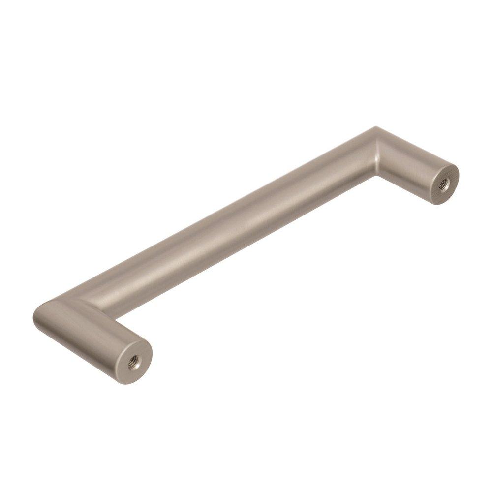 Amerock Stainless Steel Essential'Z 5-1/16 in (128 mm) Center-to-Center Stainless Steel Cabinet Pull 