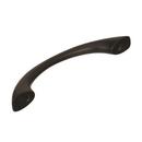 Amerock Flat Black Allison Value 3-3/4 in (96 mm) Center-to-Center Flat Black Cabinet Pull 