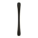 Amerock Flat Black Allison Value 3-3/4 in (96 mm) Center-to-Center Flat Black Cabinet Pull 