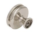 Oberon 1-3/4 in (44 mm) Diameter Polished Nickel Cabinet Knob 