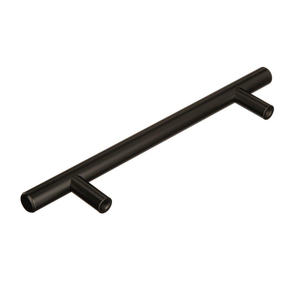 Amerock Black Bronze Bar Pulls 5-1/16 in (128 mm) Center-to-Center Black Bronze Cabinet Pull 