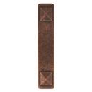 Amerock Rustic Bronze Forgings 3 in (76 mm) Center-to-Center Rustic Bronze Cabinet Pull 