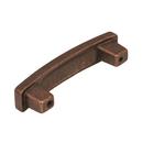 Amerock Rustic Bronze Forgings 3 in (76 mm) Center-to-Center Rustic Bronze Cabinet Pull 