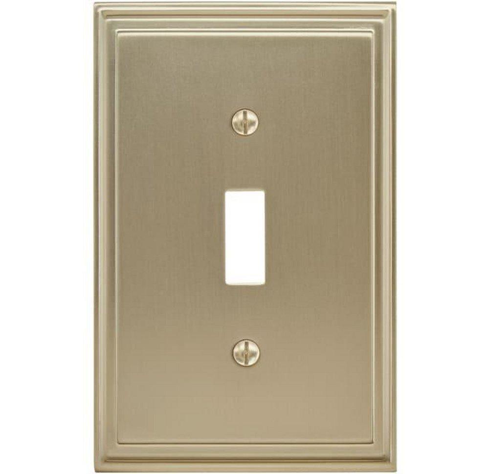 Mulholland 1 Toggle Golden Champagne Wall Plate 