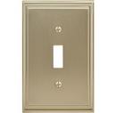 Mulholland 1 Toggle Golden Champagne Wall Plate 